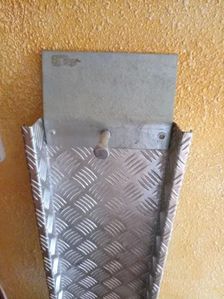 Rampa para moto de aluminio