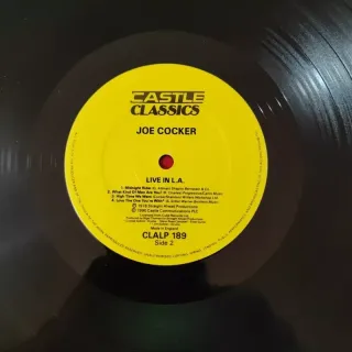 Joe Cocker Live in L.A. Vinile LP