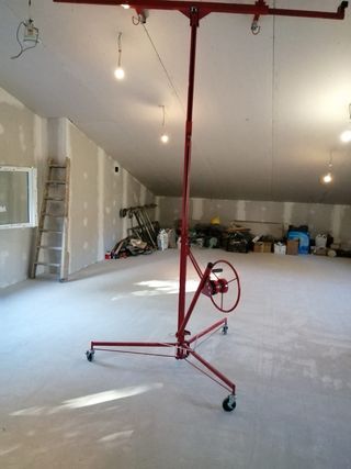 Máquina elevadora de placas de pladur – muy buen