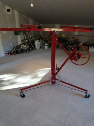 Máquina elevadora de placas de pladur – muy buen