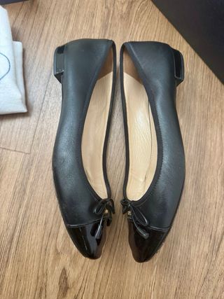 Bailarinas Prada Piel Negra Talla 38
