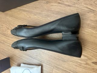 Bailarinas Prada Piel Negra Talla 38
