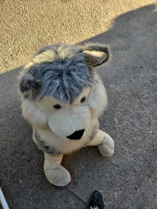 Peluche perro grande