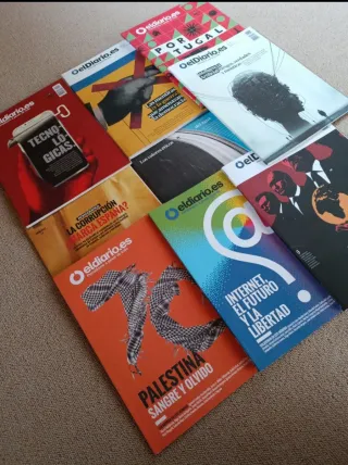 Lote 9 revistas de eldiario.es