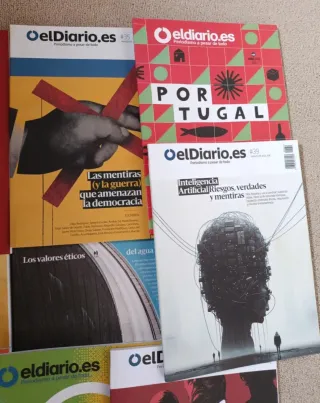 Lote 9 revistas de eldiario.es