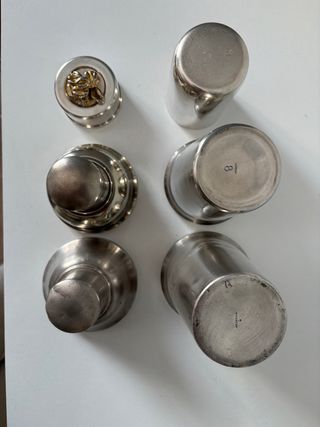 Lote Cocteleras Vintage