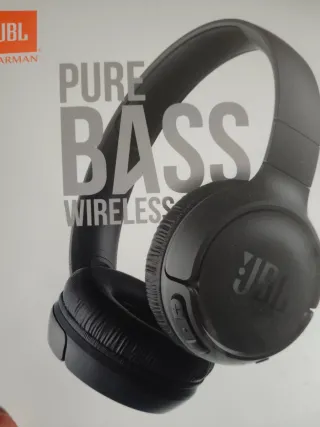 Auriculares JBL Pure Bass Wireless Negros