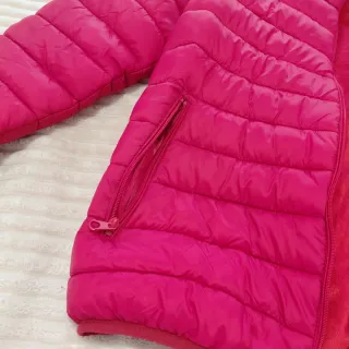 Chaqueta acolchada granate/roja 2XL