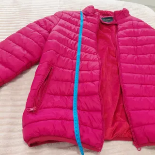 Chaqueta acolchada granate/roja 2XL