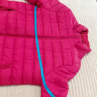 Chaqueta acolchada granate/roja 2XL