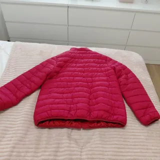 Chaqueta acolchada granate/roja 2XL