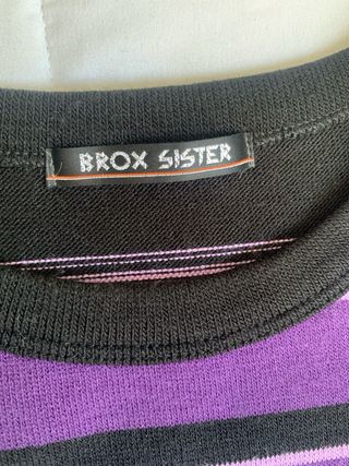 Jersey Brox Sister Rayas Morado Talla XL