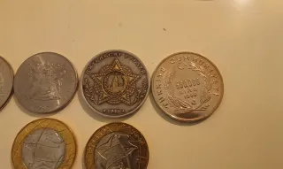 Lote monedas conmemorativas e italianas
