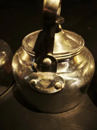 3 Cafeteras/Teteras Antiguas Aluminio