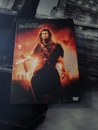 Braveheart Steelbook DVD Mel Gibson caja metálica