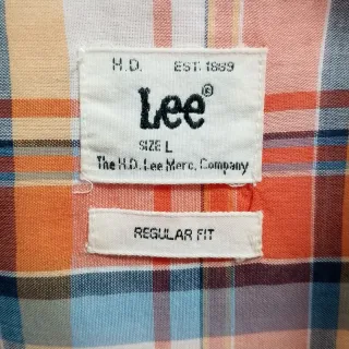 Camicia a quadri Lee uomo