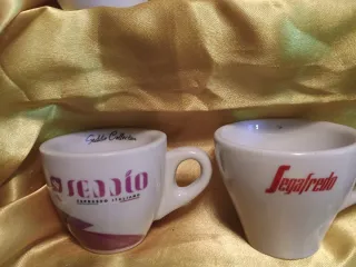 Tazzine caffè pubblicitarie, set 16 pezzi