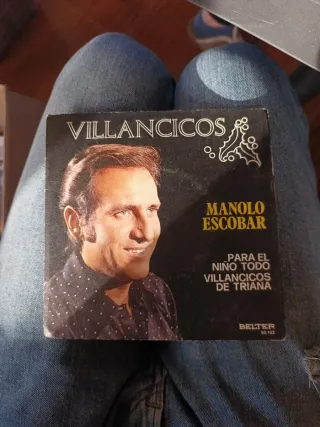 Disco Vinilo 45 RPM Manolo Escobar
