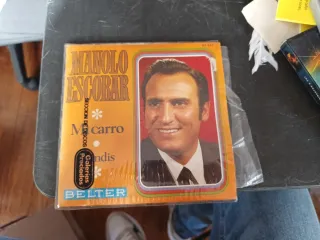 Disco Vinilo 45 RPM Manolo Escobar