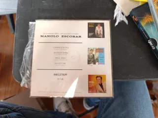 Disco Vinilo 45 RPM Manolo Escobar