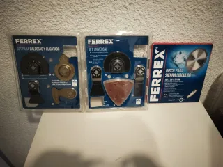 Set Herramientas Ferrex Baldosas y Sierra