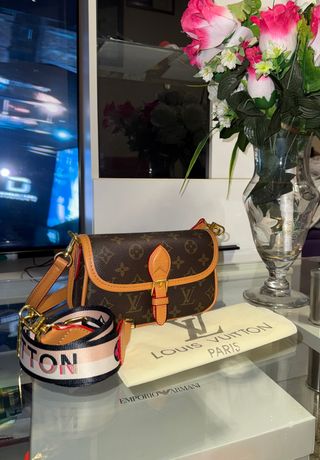 Borsa Diane Louis Vuitton con stampa Monogram iconica