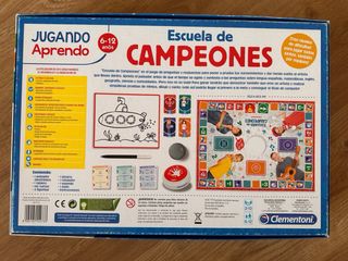 Juego mesa niños Escuela de Campeones Clementoni