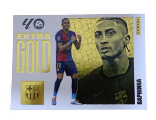 Raphinha Barcelona Extra Gold Liga 2025 26 Panini