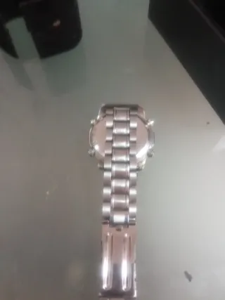 Reloj Lotus Cronógrafo Hombre Negro/Plata