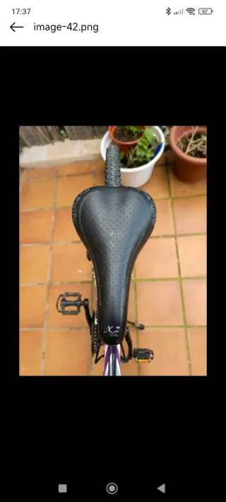 Bicicleta Orbea Lokiz 13.5 Morado/Blanco