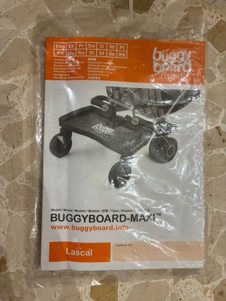 Lascal Buggy Board Maxi Patineta Con anclajes extr