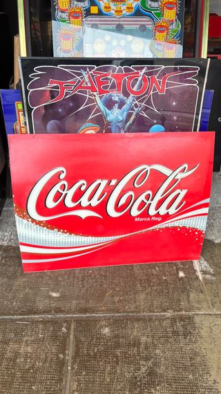 Letrero coca-cola
