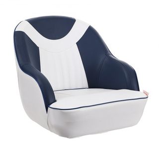 Asiento de Capitán Bucket, Asiento de Pontón con Acolchado de Esponja Engrosada, Silla de Capitán para Barco de Pesca, Barco de Turismo, Lancha Rápida, Canoa, 1 Pieza
