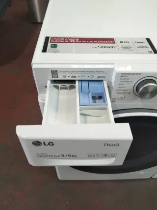 Lavadora Secadora LG 9/6kg Inverter Direct Drive