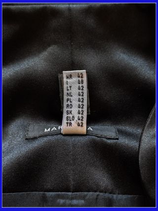 Bolero Coprispalle Mariposa Raso Nero Tg XXL