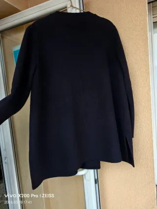 Chaqueta azul marino 97% lana