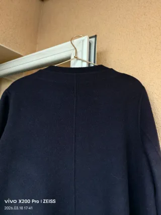 Chaqueta azul marino 97% lana