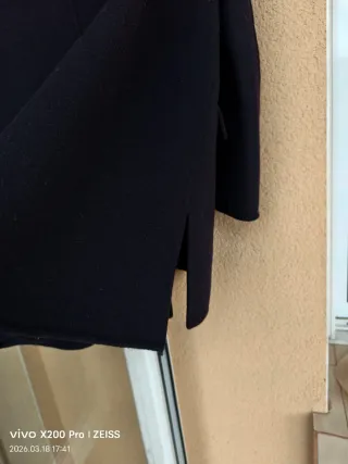 Chaqueta azul marino 97% lana