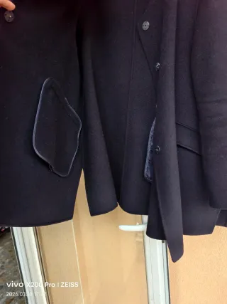 Chaqueta azul marino 97% lana