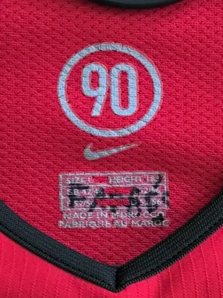 Camiseta Manchester United 2004/2005 Manga Larga