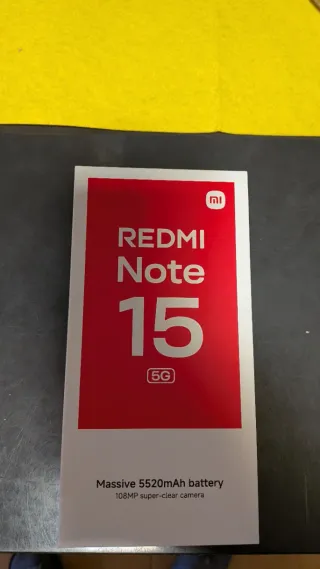 SOLO HOY Xiaomi Redmi note 15 PRECINTADO