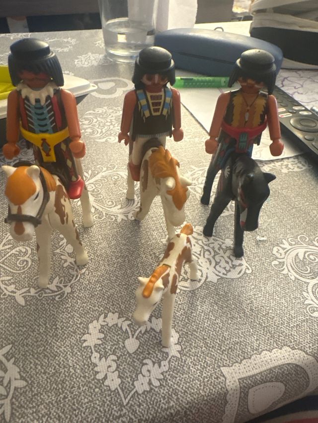 Playmobil Indios y Caballos