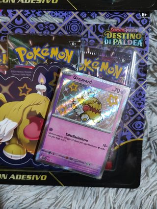 Pokemon Destino di Paldea Blister Greavard ITA