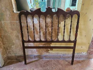 2 cabeceros de madera