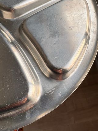 Lote 6 Piatti Vintage Divisi