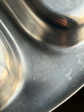 Lote 6 Piatti Vintage Divisi