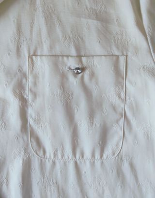 Camicia Pancaldi anni '90 con collo a scialle