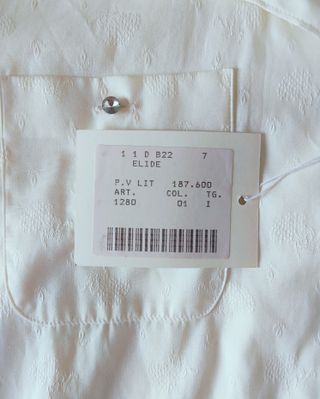 Camicia Pancaldi anni '90 con collo a scialle