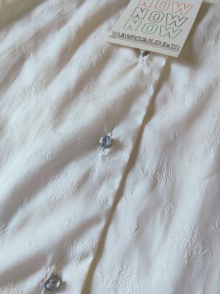 Camicia Pancaldi anni '90 con collo a scialle