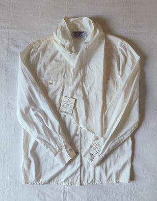 Camicia Pancaldi anni '90 con collo a scialle